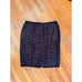 Karl Lagerfeld Navy Embroidered Eyelet Overlay Skirt Set Size 16