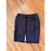 Karl Lagerfeld Navy Embroidered Eyelet Overlay Skirt Set Size 16
