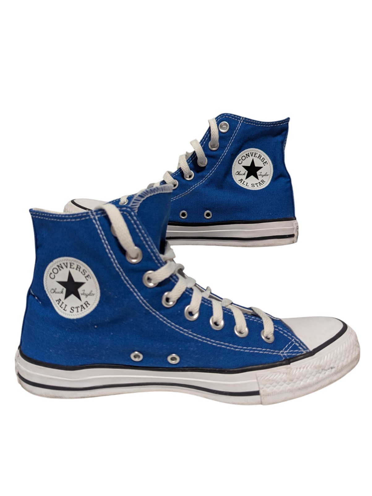 Converse Chuck Taylor All Star Hi Sneaker - Snorkel Blue. Pre -Owned good condit