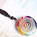 Natural Gemstone Pendant Necklace-Healing 7 Chakra Crystal Reiki Chakra Necklace