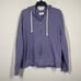 Pact Womens Large Full Zip Hoodie Purple Organic Cotton Pockets Long Sleeves