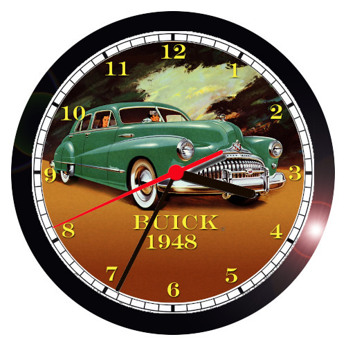 1948 BUICK WALL CLOCK