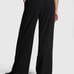 VS PINK Convertible Zip It Track Set with 4 Way Top & Wide Leg Pant Black Sz XXL