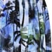 Amanda Uprichard Blue Tropical Silk Halter Dress | Size M