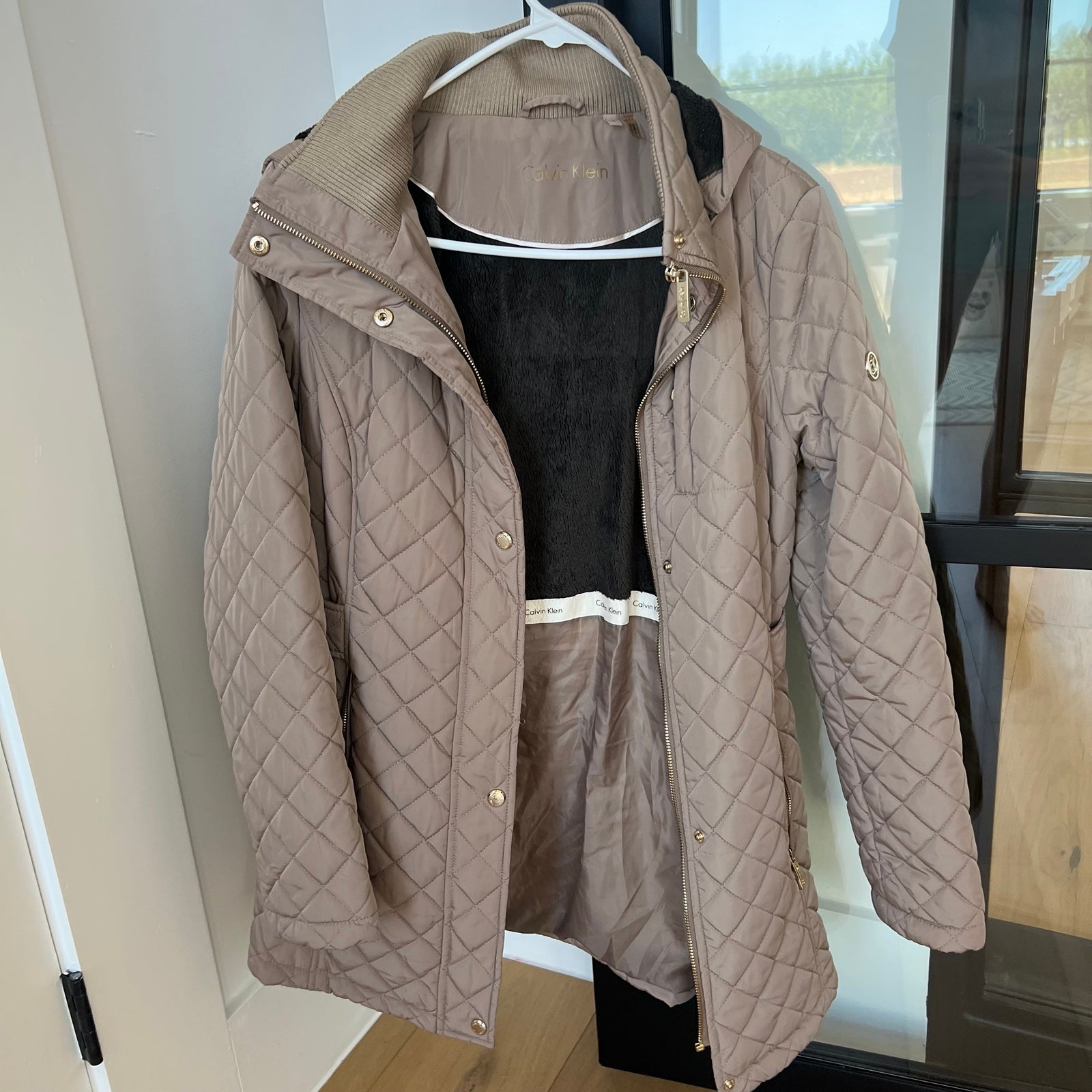 Calving Klein Quilted Jacket