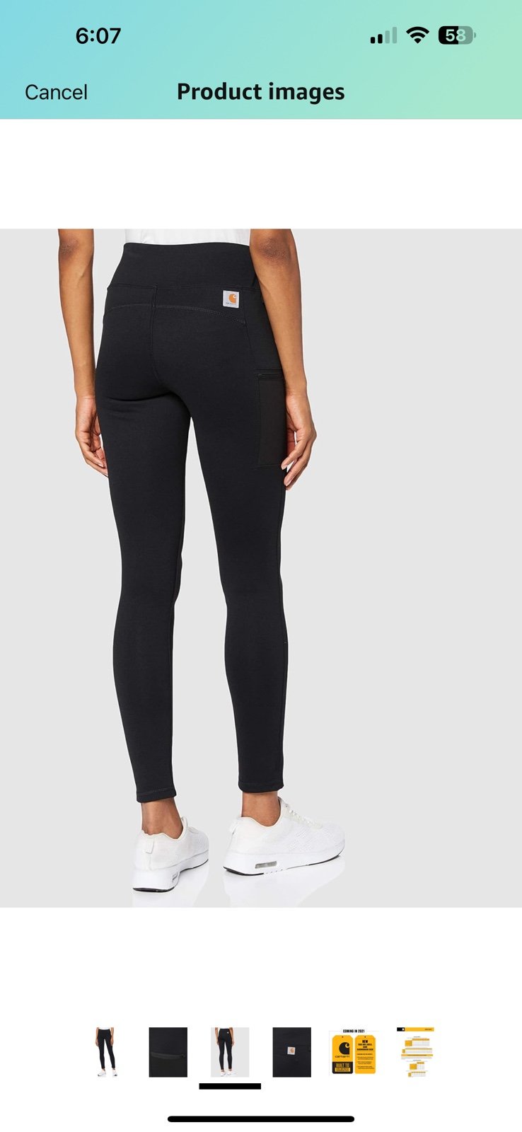 WOMEN'S CARHARTT FORCE® LIGHTWEIGHT POCKET LEGGING
