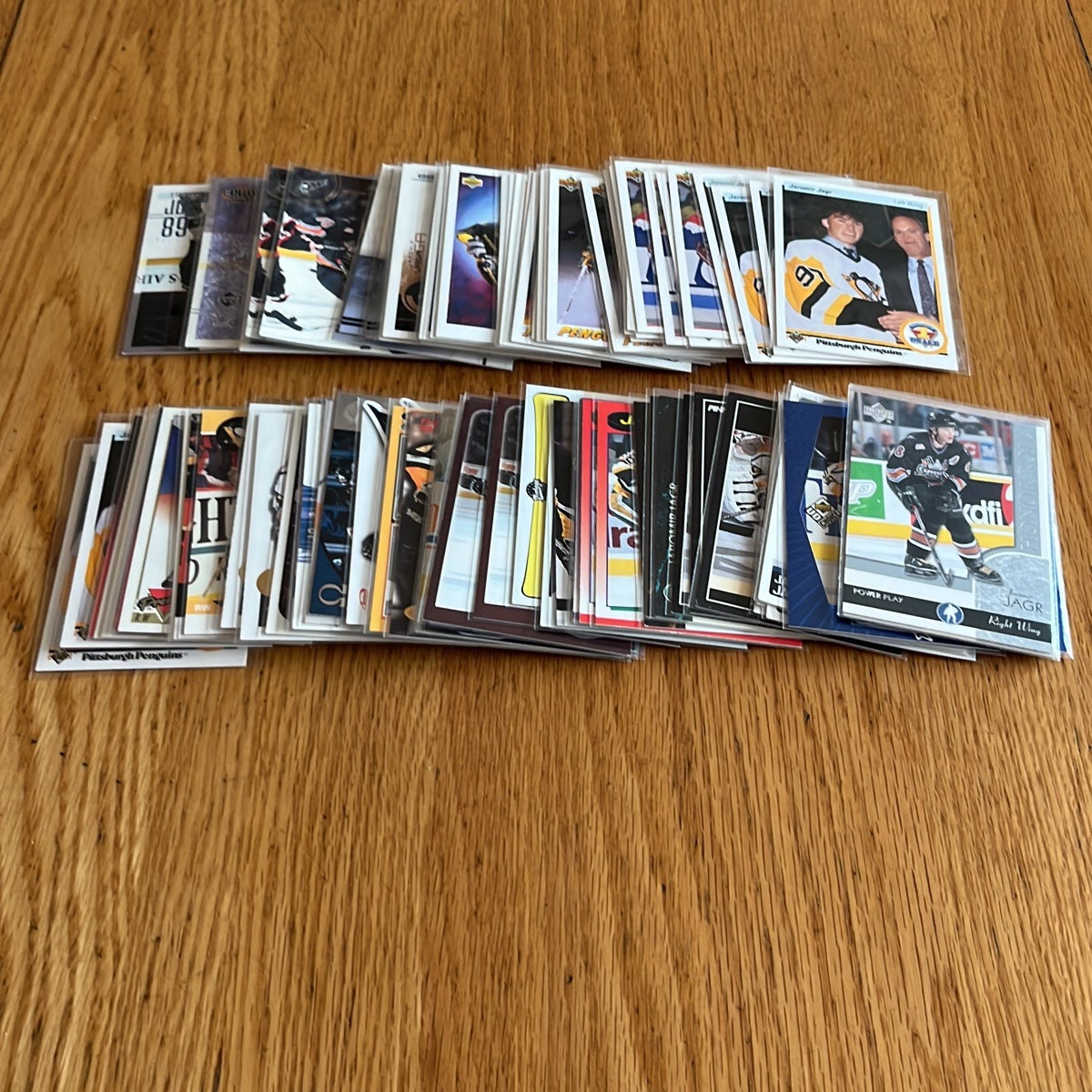 NHL Jaromir Jagr 100 high quality Card Lot