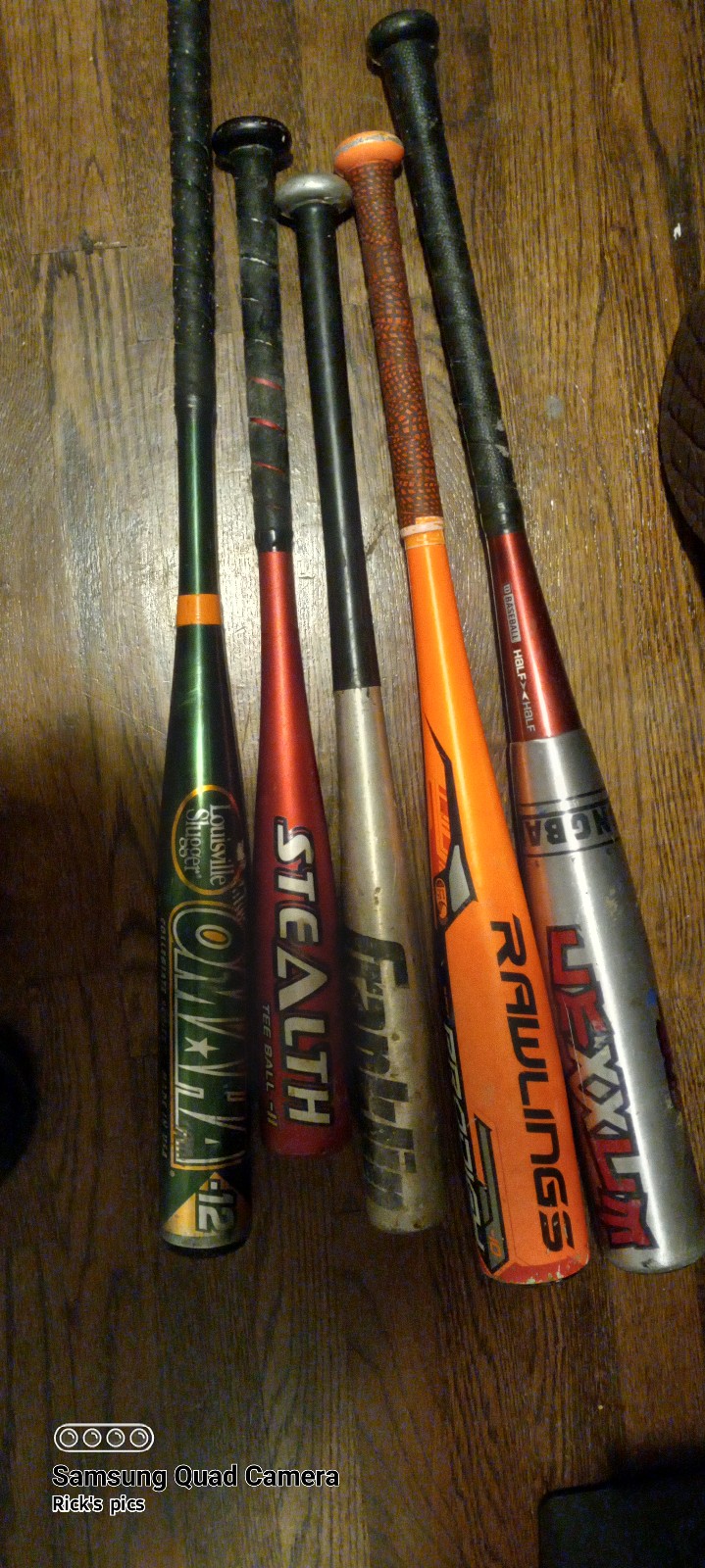 baseball bats
