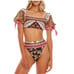 Agua Bendita Lilith Antique High Waisted Bikini Bottoms Size XL NWT
