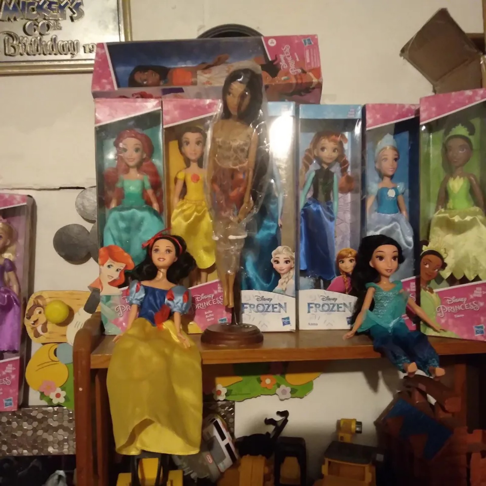 NEW Disney Doll lot Princess Shimmering Dreams 11 in total