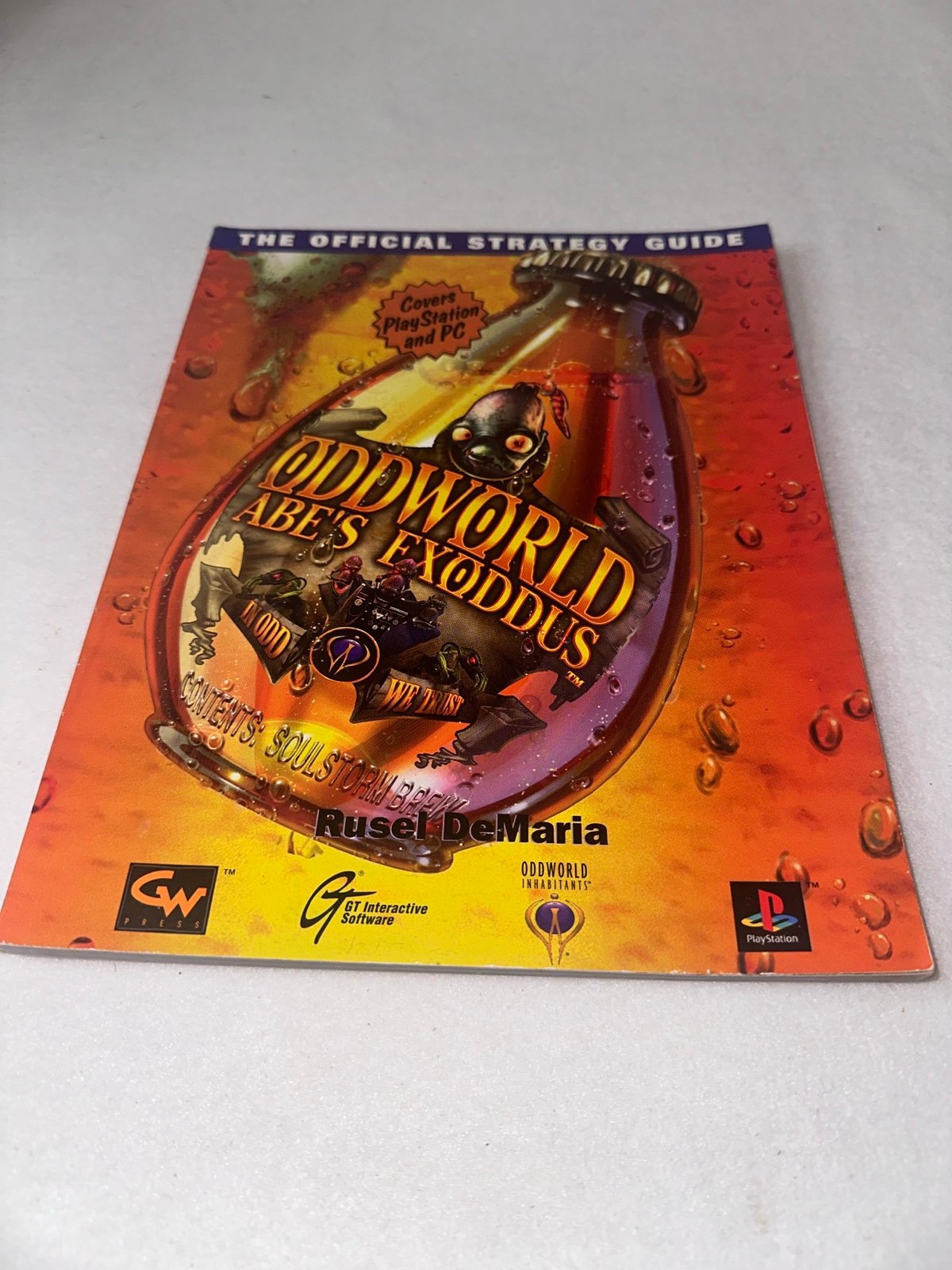 ODDWORLD ABE'S EXODDUS: EXCLUSIVE STRATEGY GUIDE By Rusel Demaria