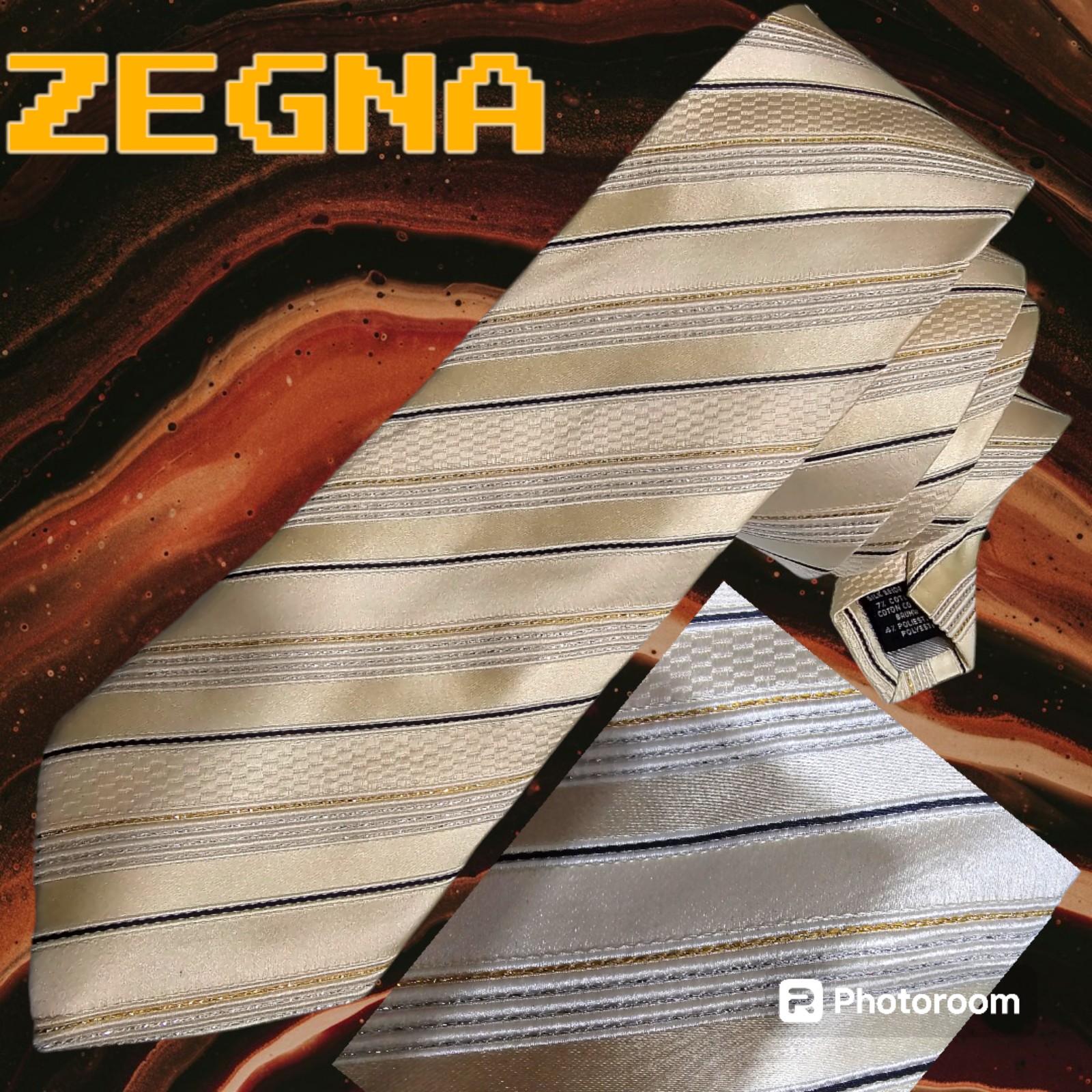 ERMENGILDO ZEGNA EXQUISITE SPARKLING (WEDDING - PROMS) COLLECTION, NWT 235