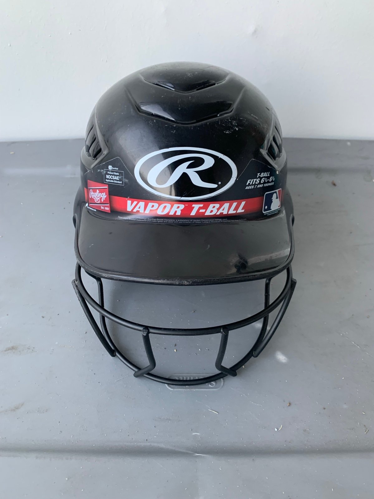 Rawlings® Helmet Size 6 1/2 - 7 1/2, Fielders Face Mask, Backpack & Nike Gloves
