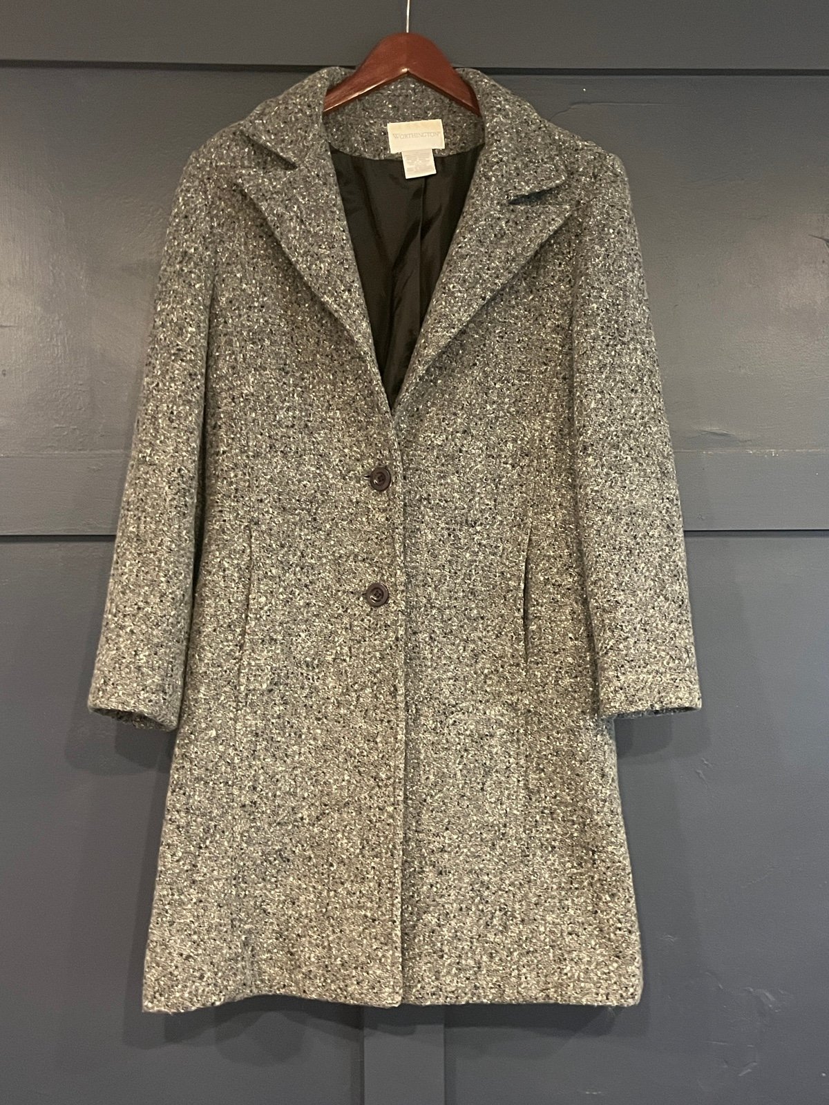 Worthington wool peacoat