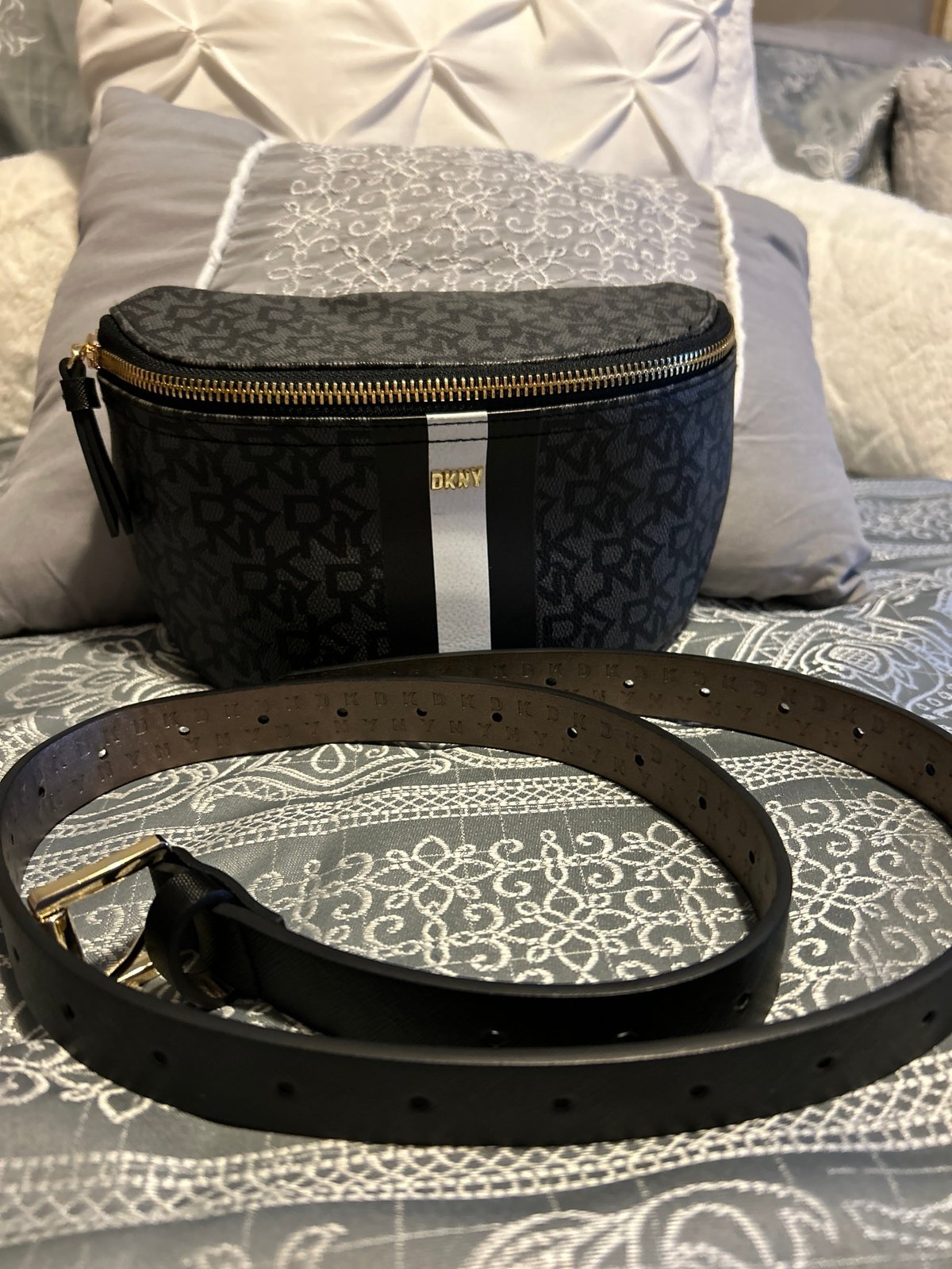New DKNY Logo Waist/Crossbody