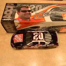NASCAR Tony Stewart 2004 #20 Home Depot/Reverse Paint Auto Signed