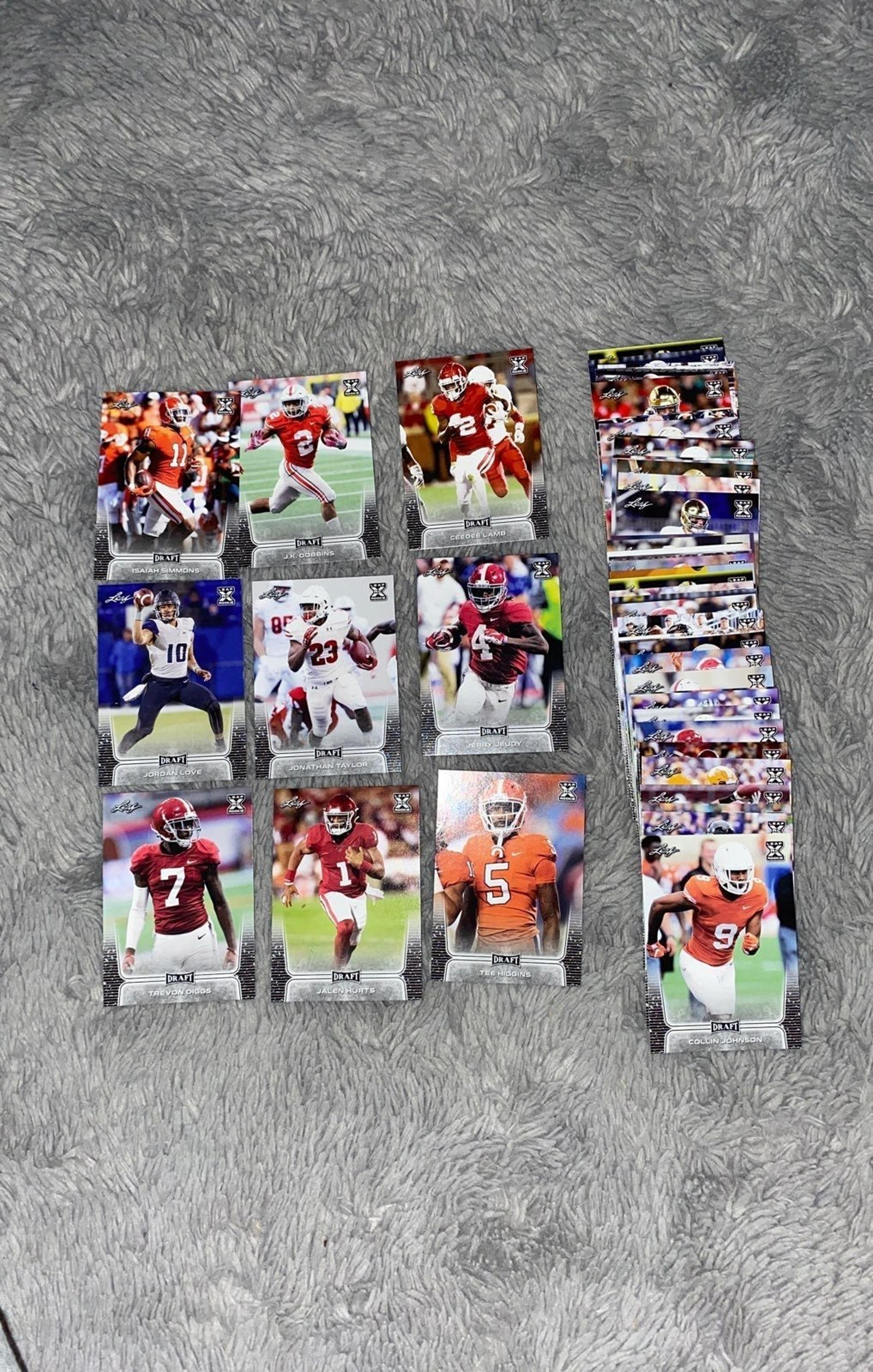 2020 leaf draft rookies (53 cards)