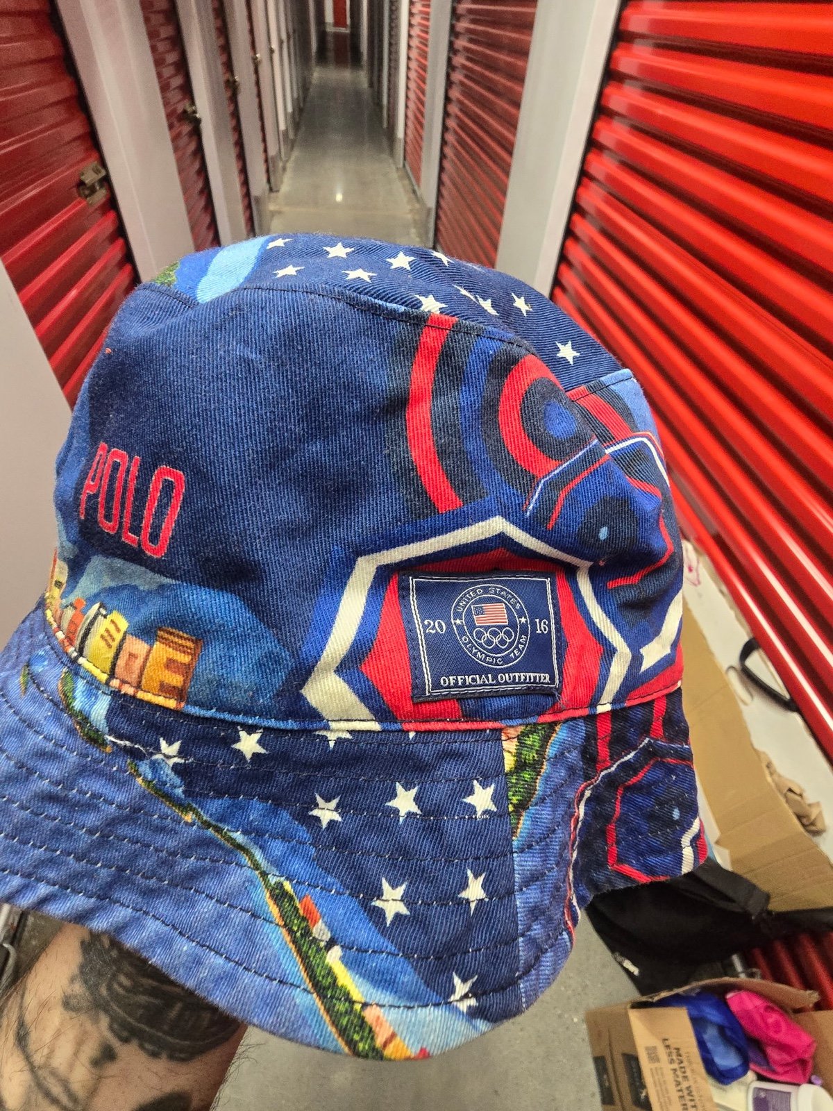 Exclusive Reversible Polo Bucket Hat (XL)