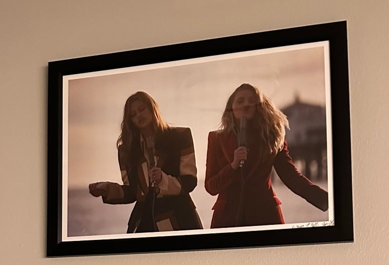 Aly & AJ Signed Vanity Fair photograph print ATOTB era