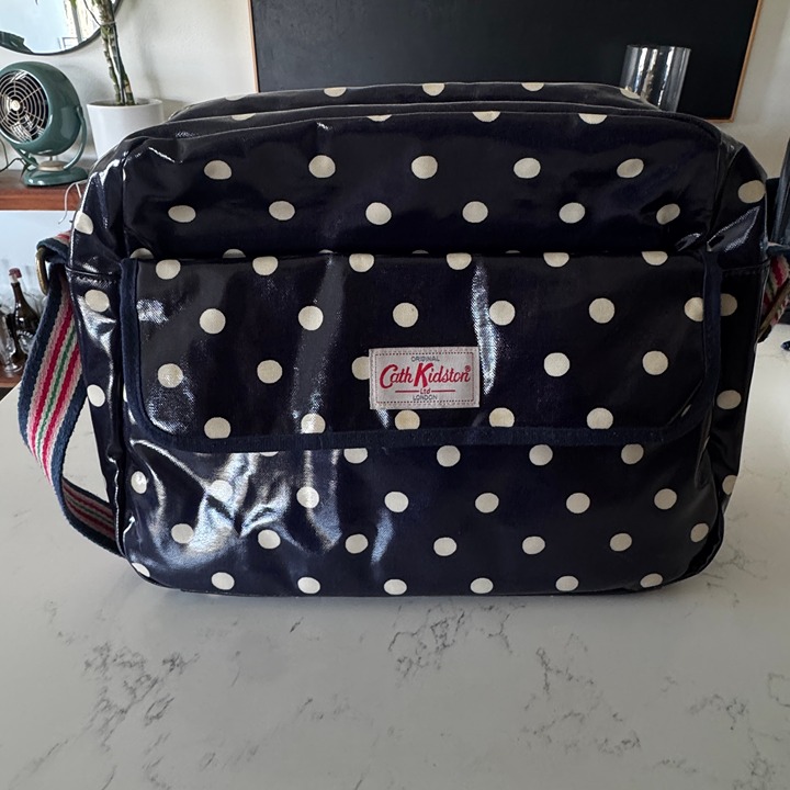 Cath Kidston Messenger or Diaper Bag w/Removable Changing Pad