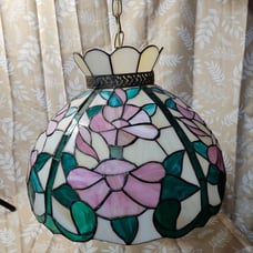 Vintage Tiffany style chandelier