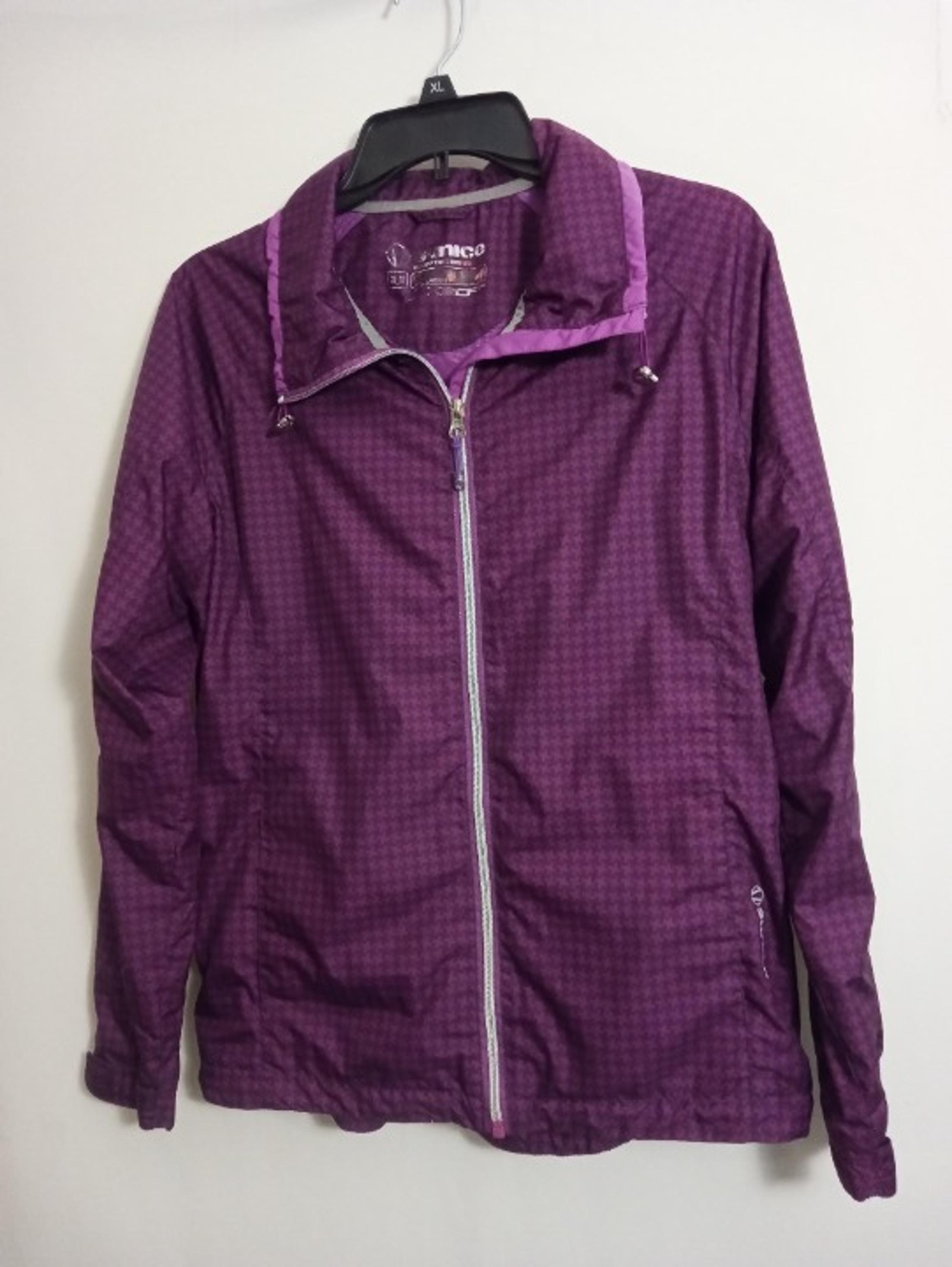 Sunice Women's Light Weight Purple Rain Jacket Coat Sz M