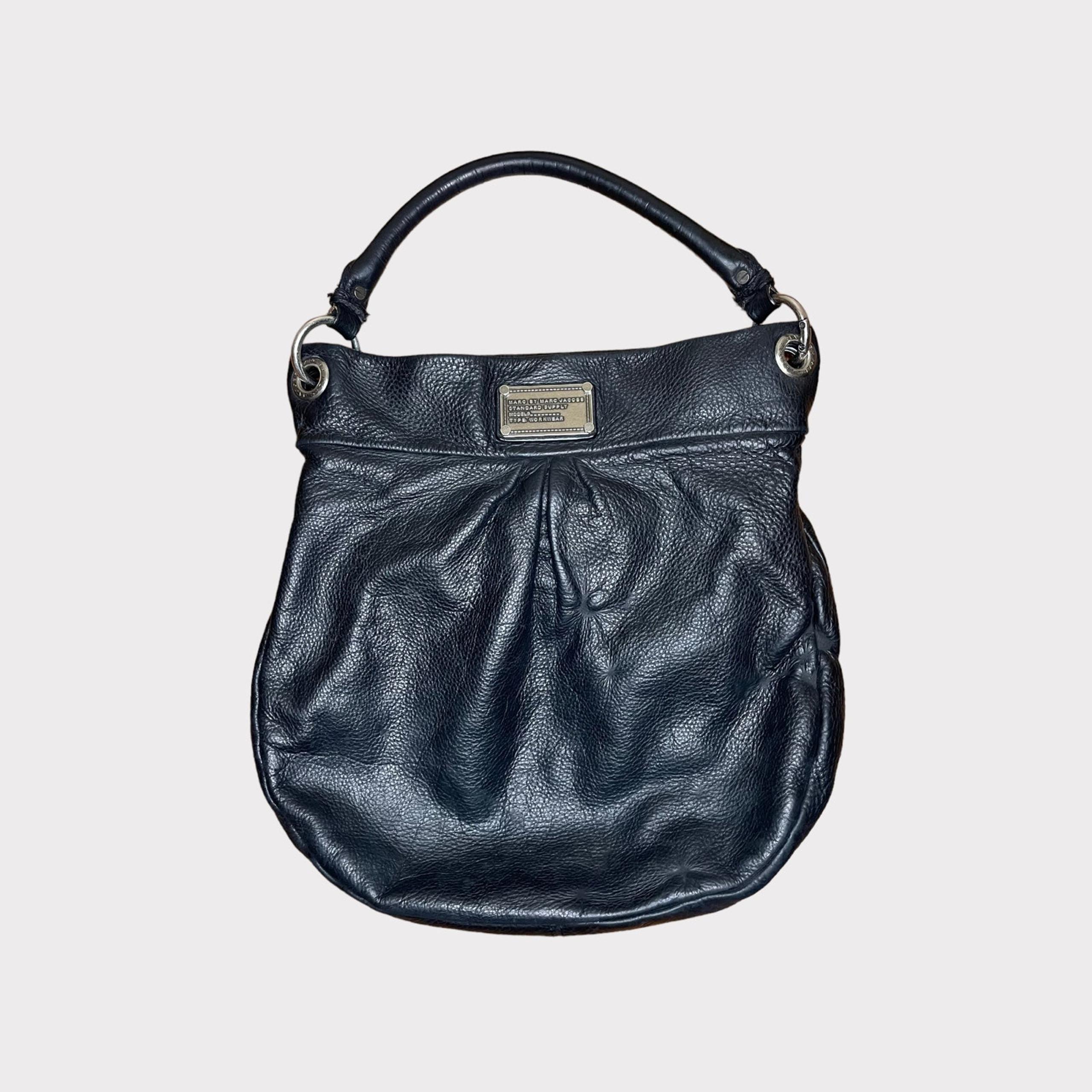 Marc By Marc Jacobs Black Leather Shoulder Bag