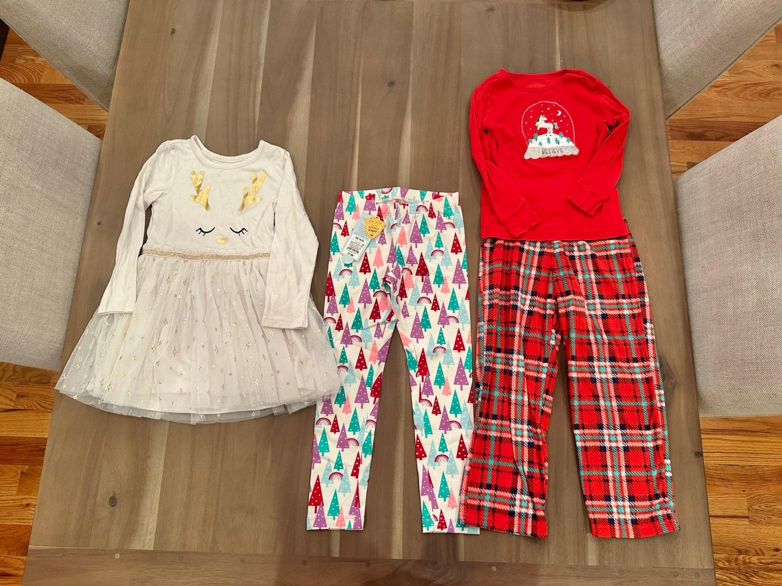 4T Cat & Jack Christmas Lot