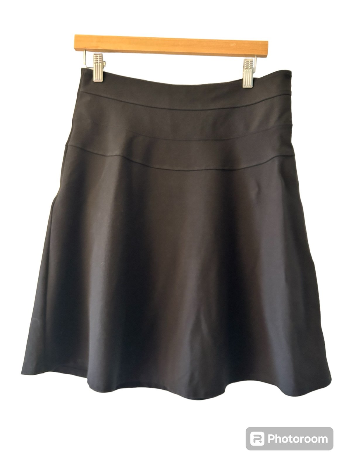 Athleta ponte skirt black 8T euc