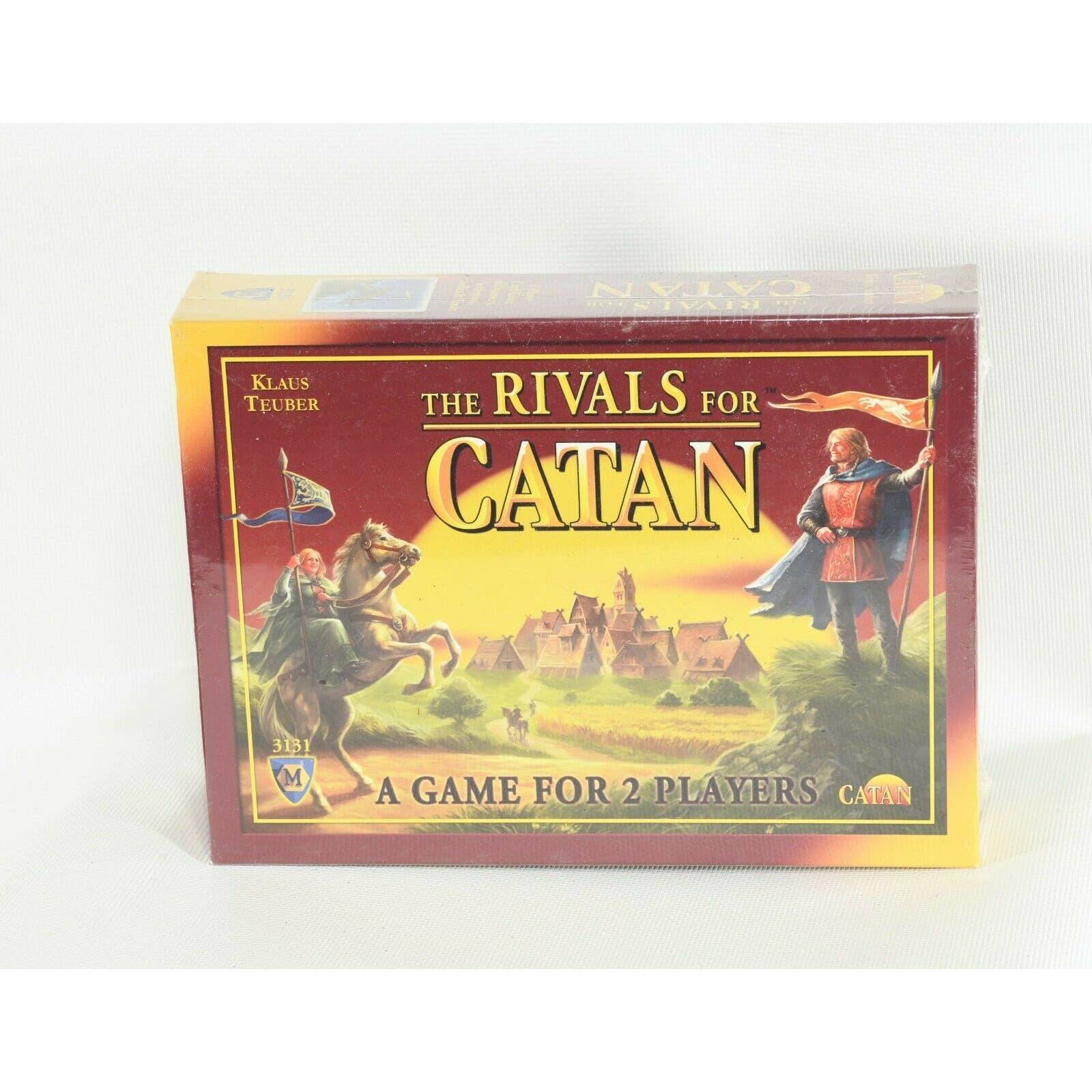 Klaus Teuber The Rivals For Catan 2 Player Board Card Game Mayfair