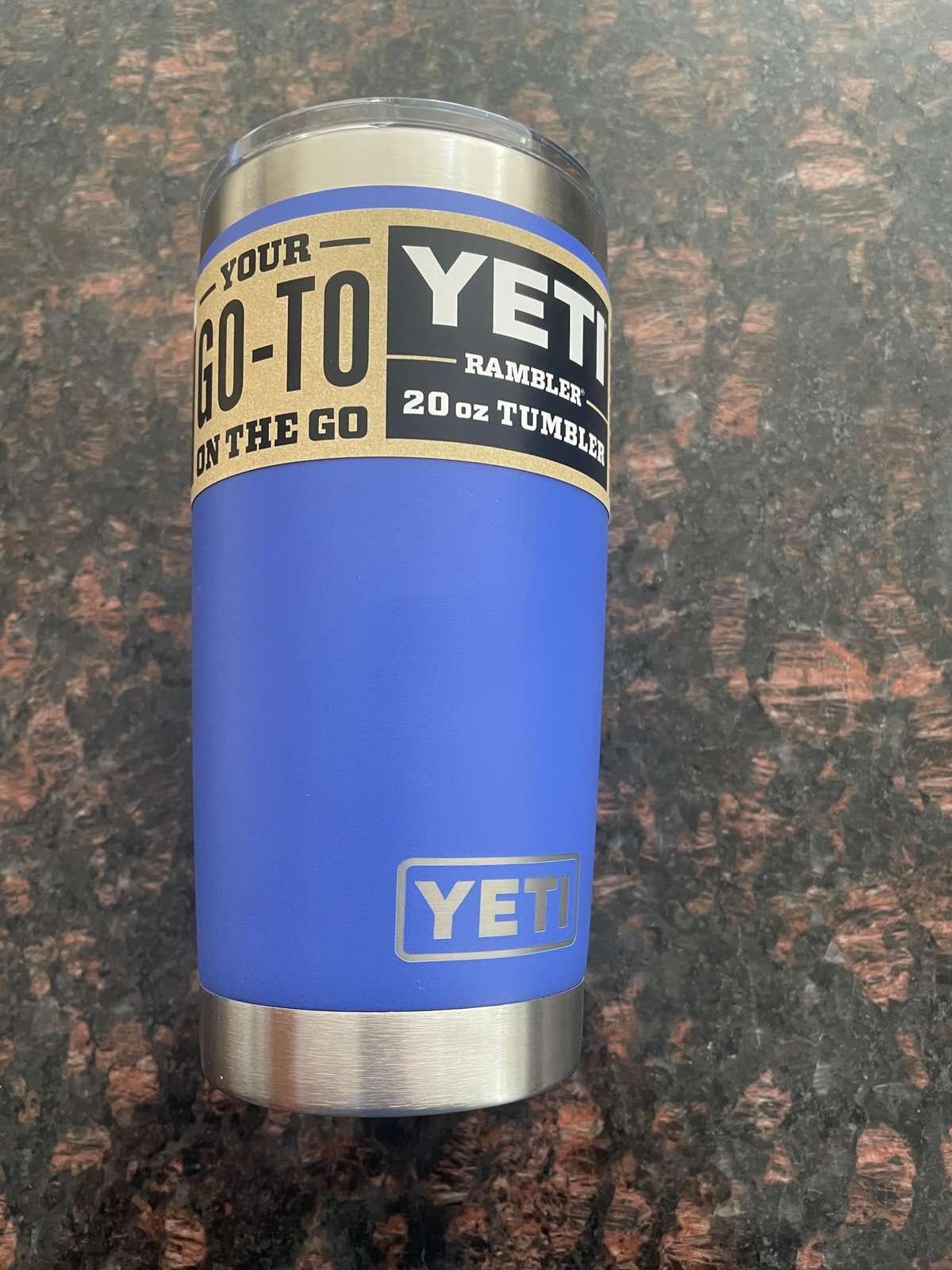 Yeti 20oz rambler tumbler ultramarine violet New