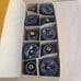 Harvey Hubbell Box of 10 Bakelite Attachment Plug Bases