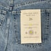 NEW Happy X Nature by Kate Hudson High Rise Crop Wide Leg Cotton Raw Hem 26