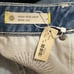 NEW Happy X Nature by Kate Hudson High Rise Crop Wide Leg Cotton Raw Hem 26