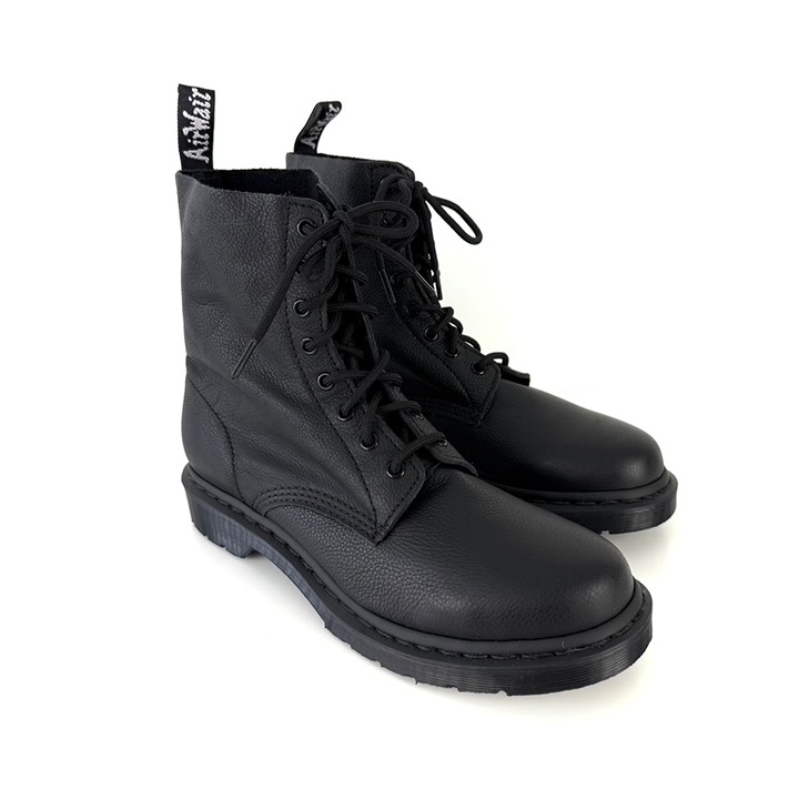NEW Dr. Martens 1460 24479 Soft Grain Leather Mono Lace-Up Boots Unisex 10M 11W