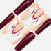 XXL SQUARE- SO PRETTY - Gel Press on Nails