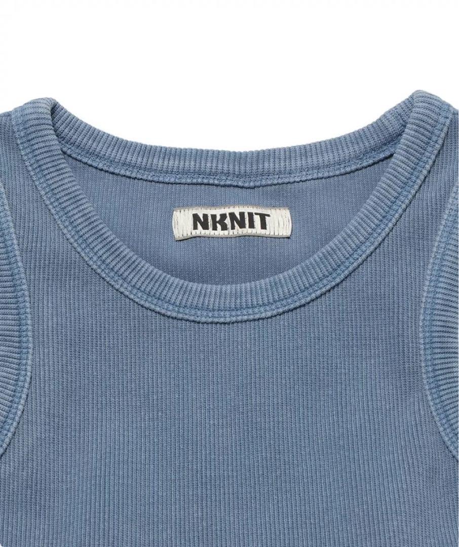 Knit washed cup tank top