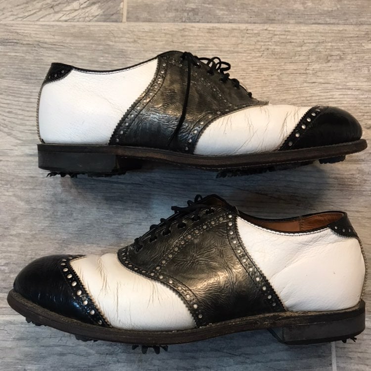 Vintage Arnold Palmer golf shoes