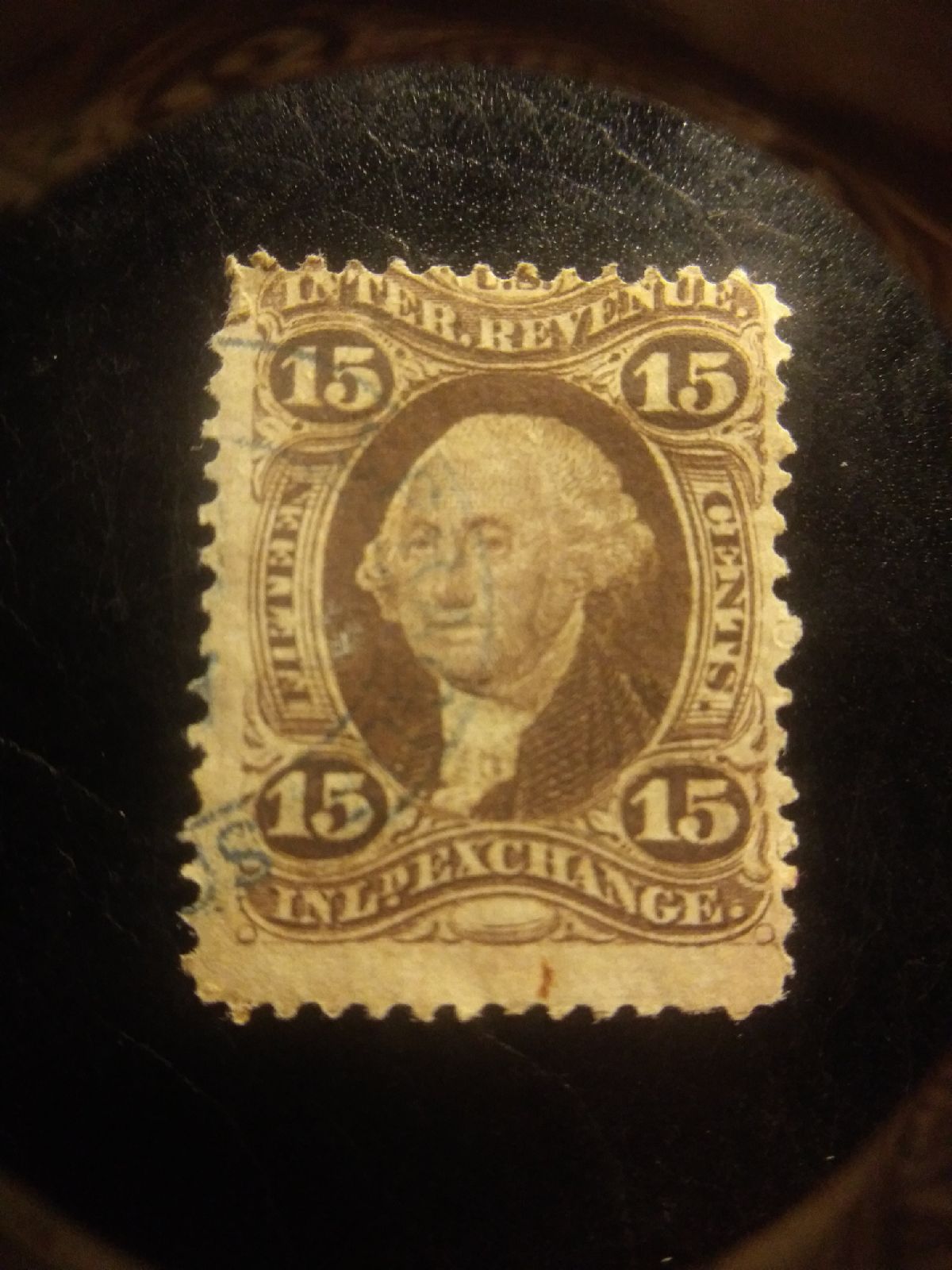 1862-71 first issue 15cent Washington re