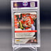 2018 PRIZM #102 PATRICK MAHOMES II PSA GRADED 9 MINT KANSAS CITY CHIEFS 2ND YR 2