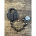 Antique St Louis San Francisco Railroad Padlock and key st louis railroad