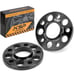 KSP 5X112mm Wheel Spacers,15mm 66.56mm Hubcentric Bore Forged Tuning Spacer for