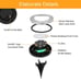 ⭐ Solar Ground Lights - 8 LED Waterproof In-Ground Garden Lights ⭐