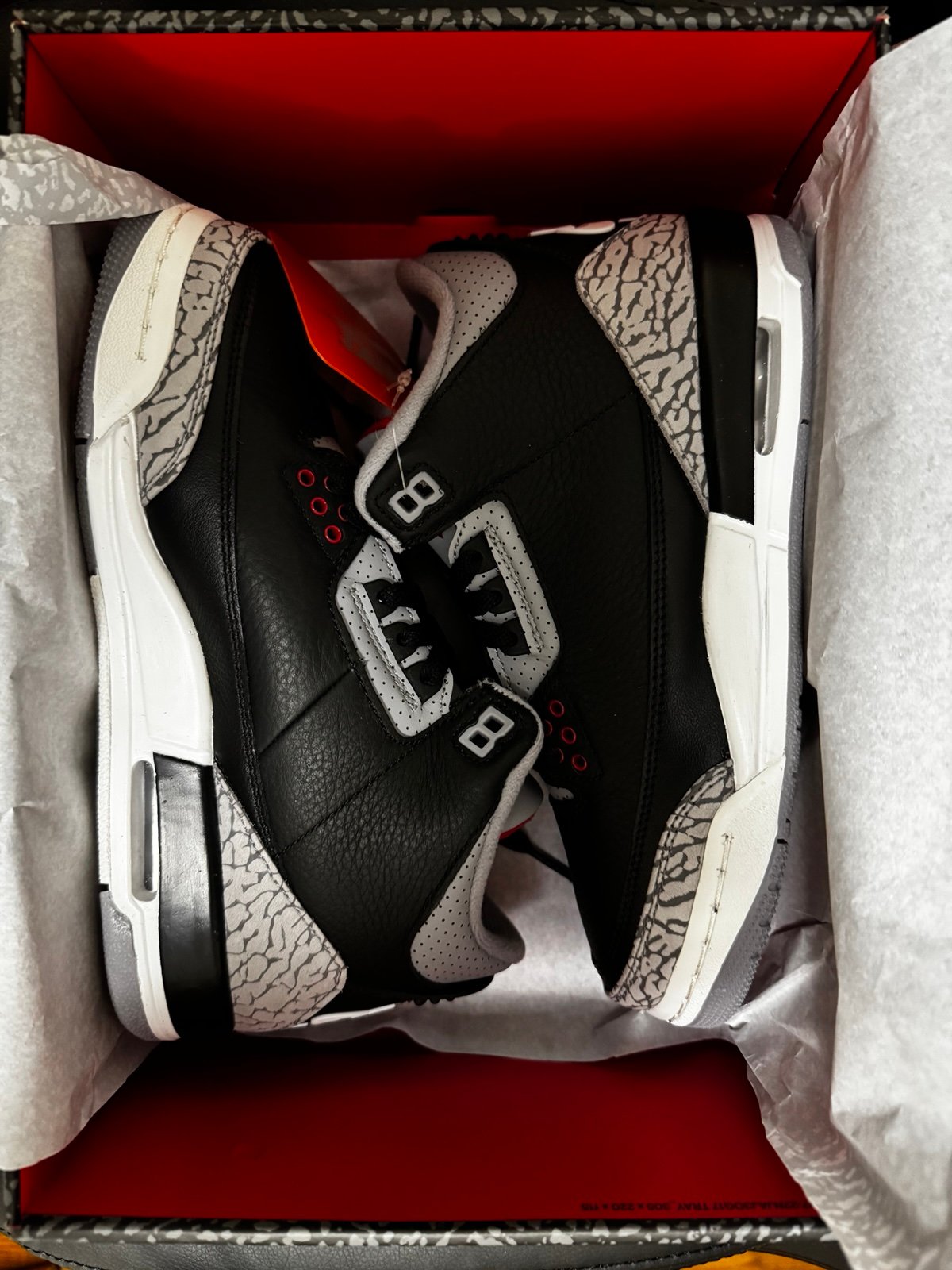 Jordan 3 “Black Cement”