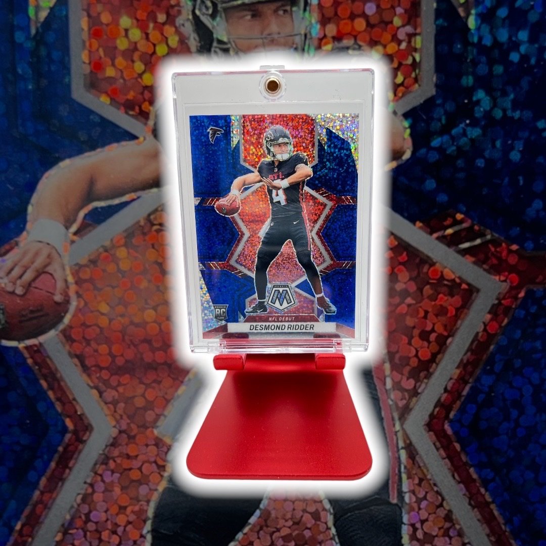Desmond Ridder RC Rookie Mosaic Blue Sparkle SP Falcons