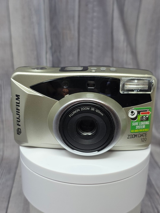Fujifilm Zoom Date 120 35mm Film Point & Shoot Camera *TESTED WORKING* LKNEW  Pr