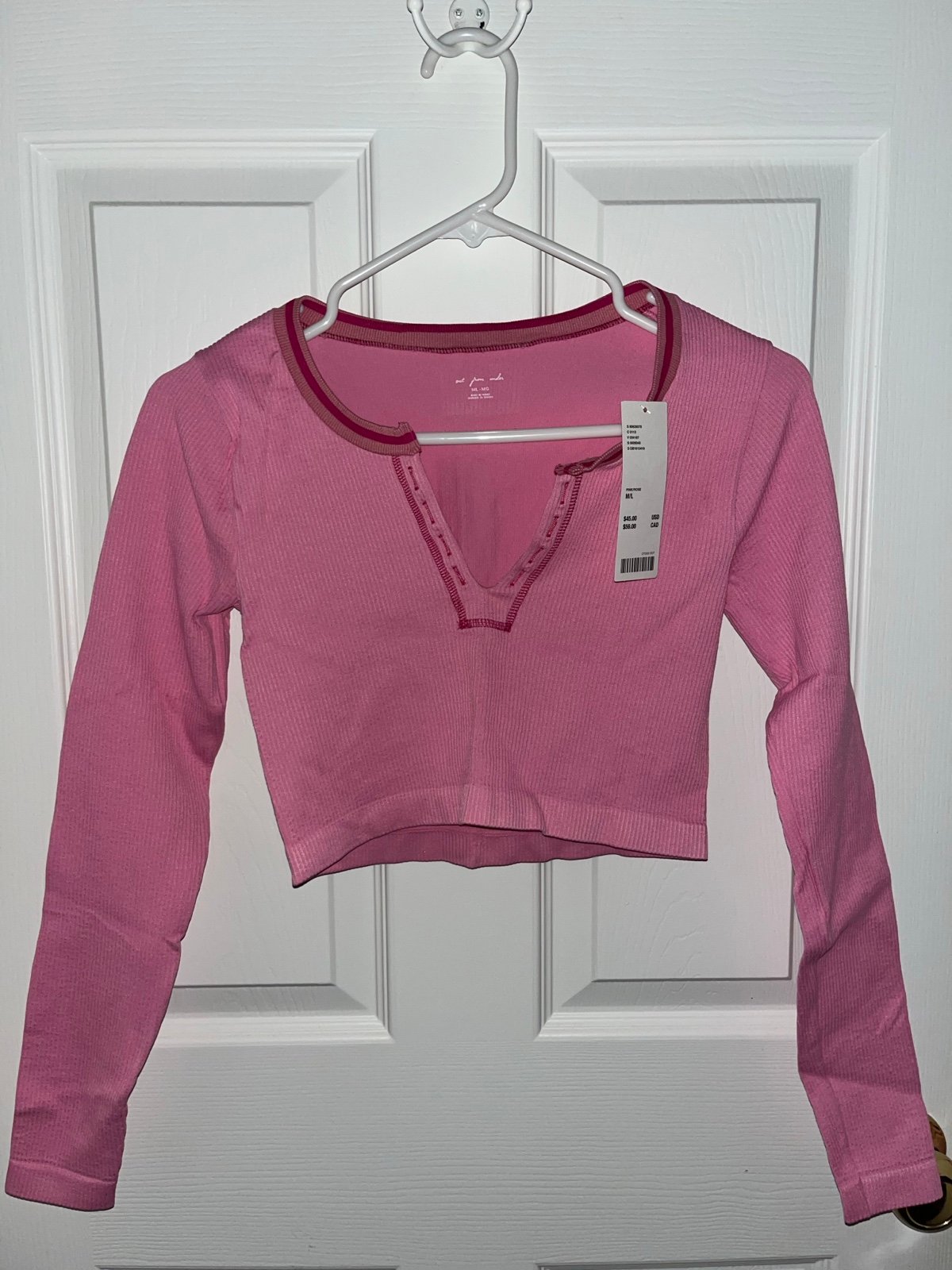 Urban Outfitters Out from Under Longsleeve Pink