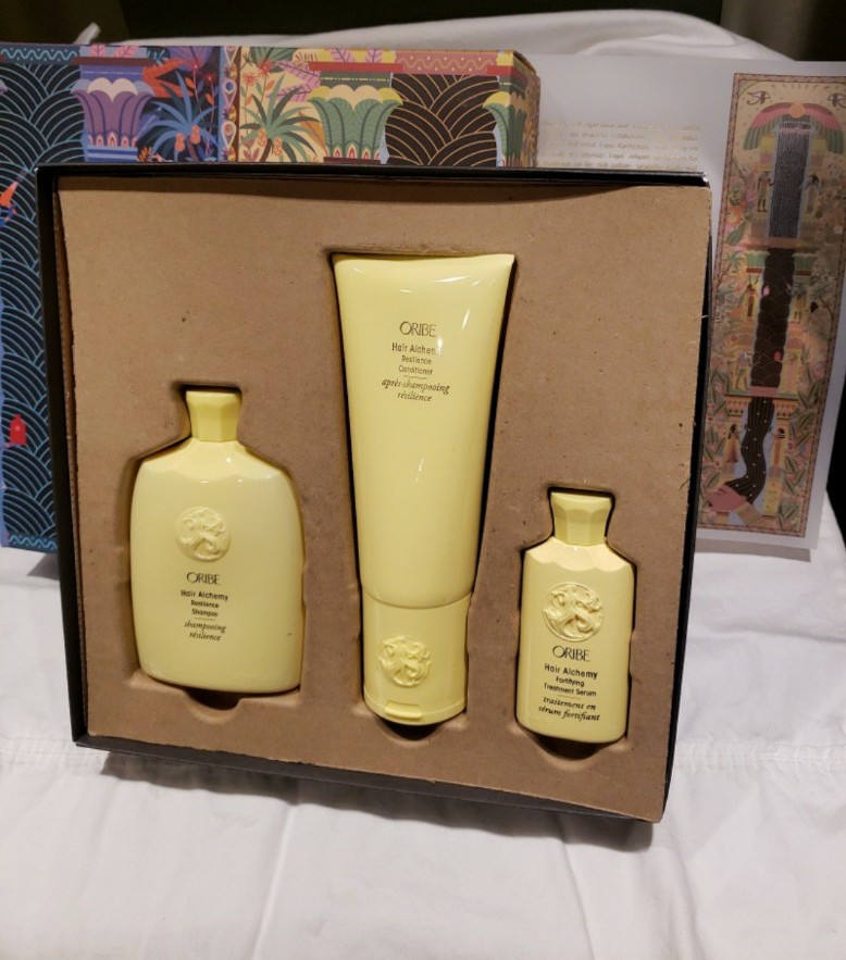 Oribe Hair Alchemy Resilience Set New, never used. Collector's box Egypt