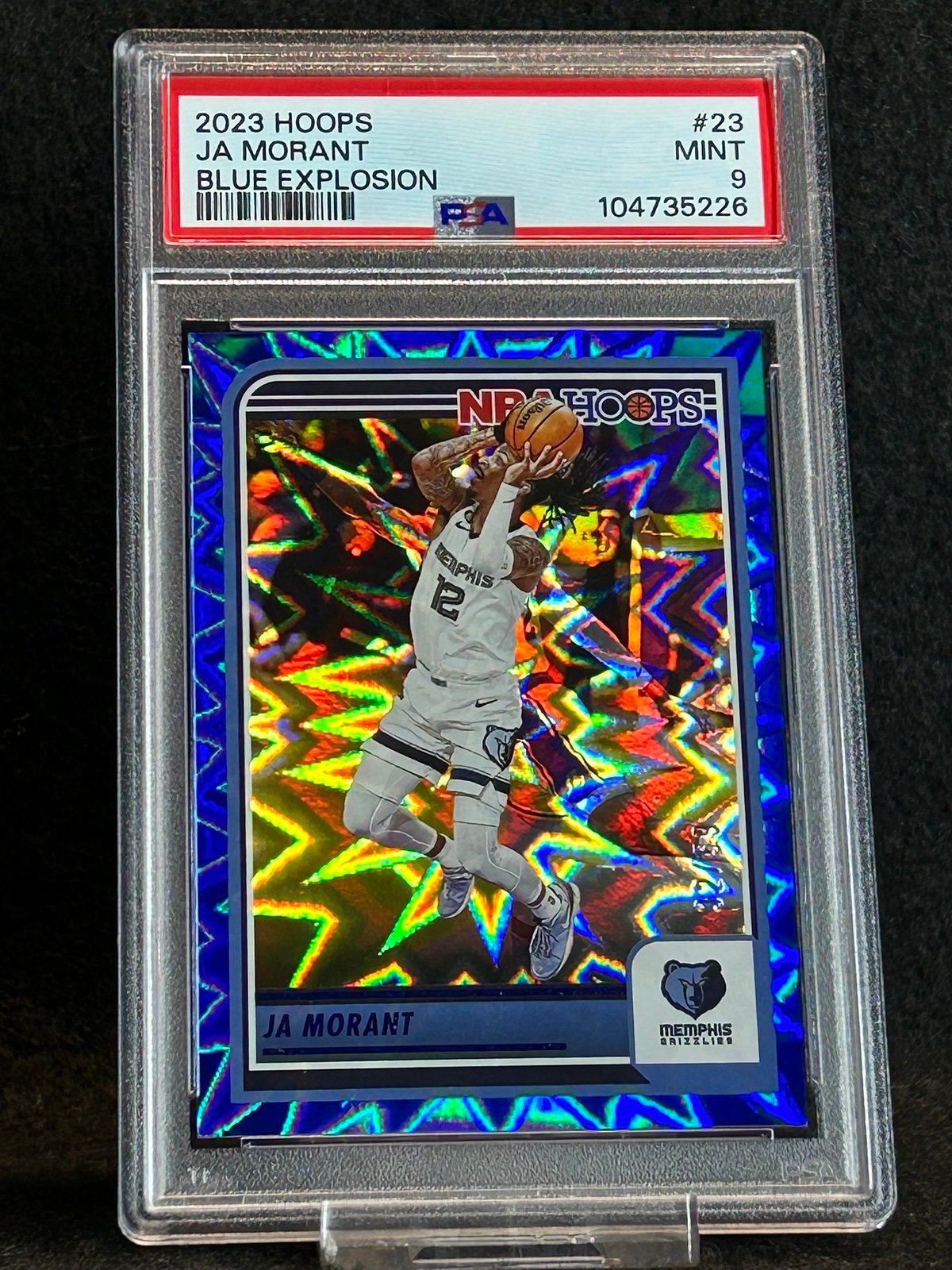 2023 ja morant Blue Explosion /59 PSA 9