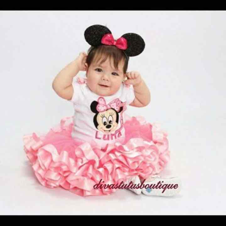 minnie mouse tutu baby